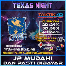 Prediksi Togel Texas Night Minggu 01 November 2020 Di 2020 Texas Website