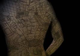 Having burned his shoulder, michael's tattoo that showed the path through psych ward is now incomplete. Prison Break Tattoo Wallpapers Wallpaper Cave