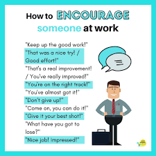 How to encourage someone in english. Facebook