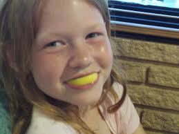 Harley with lemon teeth