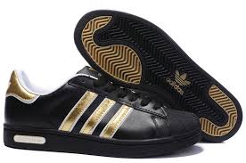 Adidas Black And Gold Trainers Womens Adidas Superstar 2 5 Shoes Black Gold Nike Running Shoes Women Womens Shoes Sneakers Gold Adidas