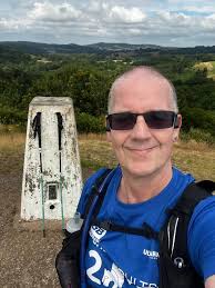 Arrived safely at my first pickup but was running very early so had a stop  at Old Hillls for a walk with a distant view of Worcester and the Malvern  Hills. A