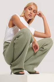 Free shipping every day at jcpenney. Knitted Ribbed Pants Green Na Kd Com