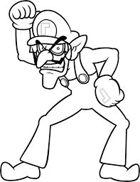 Polish your personal project or design with these wario transparent png images, make it even more personalized and more attractive. Waluigi Coloring Coloring Books Mario Coloring Pages Super Mario Coloring Pages