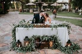 Lake Oak Meadows Sweetheart Table At Reception Site Head Table Wedding Bride Groom Table Wine Country Wedding