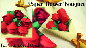 Maybe you would like to learn more about one of these? How To Make Paper Flower Bouquet Paper Rose Diy Paper Craft Wedding Anniversary Gift Idea Jnjdays Youtube