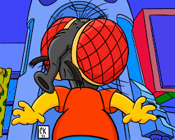 Matt groening / kyle barker / terry moore / eric powell. Treehouse Of Horror Viii Explore Tumblr Posts And Blogs Tumgir