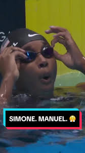 SIMONE‼️ Simone Manuel wins the 50m free in the final women's event of  #SwimTrials24 and Gretchen Walsh will join her in this event in Paris.  #ParisOlympics #teamusa #swimming