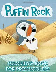 They breed in colonies by nesting in the crevices among the rocks or burrows in the soils. Puffin Rock Colouring Book For Preschoolers 40 Fun High Quality Greyscale Coloring Pages For Every Puffin Rock Lover Publishing Joybook 9798676800048 Amazon Com Books
