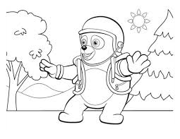 On a covert mission and don't want to be recognized? Special Agent Oso On Mission Coloring Page Download Print Online Coloring Pages For Free Color Nimbus