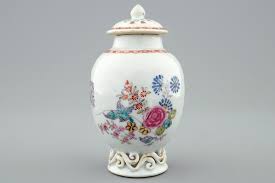 & if so ,are they helpful in determining a. A Chinese Famille Rose Export Tea Caddy And Cover Qianlong 18th C Rob Michiels Auctions