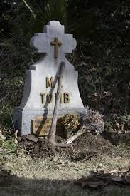 A Tombstone In The Cemetery Of Gardner Wells Funeral Home Cemetery Art Grave Marker