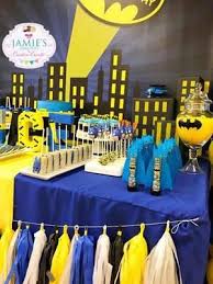 Batman Table Decorations Fiesta De Batman Fiesta De Cumpleanos Del Superheroe Cumpleanos Batman