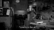 Love is when u feel free and being loved ,respectful so u realize the air around u please u more so u feel love is in air again…. Love Is In The Air Gifs Tenor