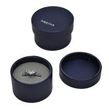 Our greenkraft boxes are an elegant and environmentally friendly alternative to traditional jewelry boxes and have a very tactile aesthetic, similar in beauty and texture to handcrafted jewelry. China Custom Logo Popular Blue Paper Round Jewelry Gift Packaging Box Ring Box On Global Sources Jewelry Box Paper Box Gift Box