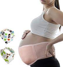 Amazon Com Pregnancy Belt Maternity Belly Support Band Breathable Abdominal Binder Brace Relieve Hip Pelvic Lumbar Lower Back Pain Comfortable Prenatal Cradle For Baby Adjustable Size Health Personal Care