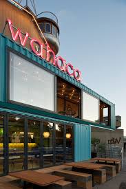 Wahaca Southbank Experiment Shipping Container Restaurant Container Restaurant Shipping Container Restaurant Container Cafe