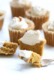 Delicious Creamy Pumpkin Pie Filling Becomes A Healthy Cupcake Low Carb And Gluten Free With Safeway Low Carb Pumpkin Pie Pumpkin Recipes Keto Pumpkin Pie