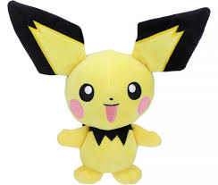 Unlike most pokémon, pichu doesn't evolve based on its level. Pokemon Plusch Pichu