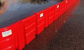 A flood barrier, surge barrier or storm surge barrier is a specific type of floodgate, designed to prevent a storm surge or spring tide from flooding the protected area behind the barrier. Reliable Temporary Flood Wall Barriers Flood Control International