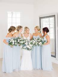 Something Blue Bridesmaids Light Blue Bridesmaid Dresses Light Blue Bridesmaid Blue Wedding Colour Theme
