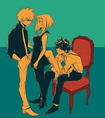 Bit Of A Love Triangle Going I Really Like This Art My Hero Academia Memes My Hero Academia Hero