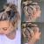 Top Knot Bun On Short Natural Hair