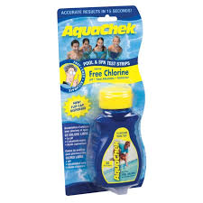 4 In 1 Free Chlorine Test Strips For Swimming Pools
