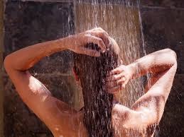 Happy asian baby little boy taking a bath playing with foam bubbles sink water, little child. What Happens When You Don T Shower