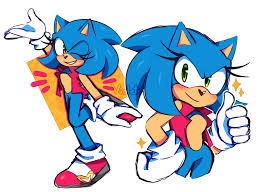 Don T Have Anything For Valentine S Day But Here S A Fem Sonic Sonic Art Sonic The Movie Sonic