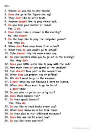 Do Does Don T Doesn T Worksheet Free Esl Printable Worksheets Made By Teachers English Worksheets For Kids English Grammar English Words