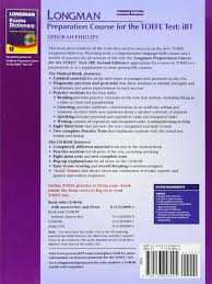 Maybe you would like to learn more about one of these? Longman Preparation Course For The Toefl Test Ibt With Answer Key And Cd Rom Phillips Deborah Amazon De Bucher