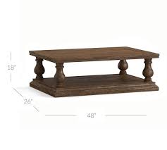 Lorraine Coffee Table Potterybarn Coffee Table Pottery Barn Coffee Table Spanish Furniture