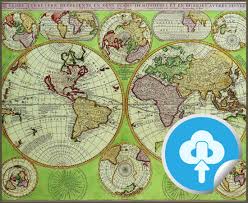 Pin On Antique World Map