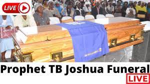 Prophet tb joshua's body lying in state in glass coffin. Prophet Tb Joshua Funeral Live 2 Youtube