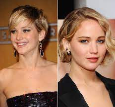 Elle Quebec Asymmetrical Pixie Jennifer Lawrence Hair
