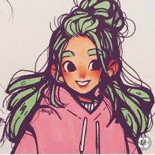 Angelmiico Drawing Draw Angelmiico Hairstyle Pose Cartoon Drawings Art Cartoon Art Styles