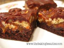 The most amazing chocolate caramel turtle cake! Gluten Free Turtle Brownies Faithfully Gluten Free