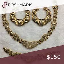 Teddy Bear Xoxo Set Womens Jewelry Necklace Women Jewelry Gold Filled Jewelry