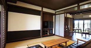 和室に溶け込んだホームシアター 和室 ホームシアター ホームシアター プロジェクター