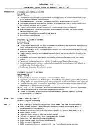 Best 21 objectives for quality assurance resume you can quickly apply. Process Quality Engineer Resume Samples Velvet Jobs
