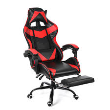 Topsky high back racing style pu leather computer gaming office chair (red) ergonomic reclining design. Ergonomisches Design Pc Rennspielstuhl Mit Kaufland De