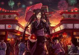 Anime Festival Scenery Scene Google Search Wallpaper Anime Cover Pics
