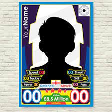 There are many templates in use in match attax wiki. Match Attax Fully Customised Poster Football Gifts Football Posters Personalised Football Prints Full Squad Prints