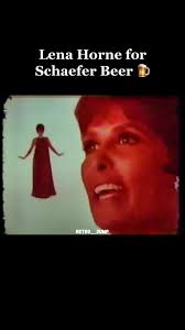 📺 #VintageAd: Lena Horne for Schaefer Beer 🍺 📼: wayne cabral (YouTube)  #LenaHorne #schaeferbeer #beer #beertiktok #beeradvertising #beercommercial  #retro #throwback #nostalgia #blackculture ...