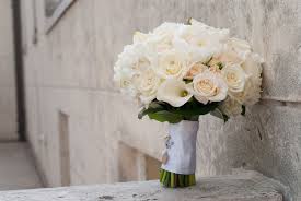 The Classics White Rose Bouquet Calla Lily Bouquet Wedding Flower Bouquet Wedding