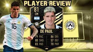 See their stats, skillmoves, celebrations, traits and more. Underrated Beast 81 Totw Rodrigo De Paul Player Review Fifa 21 Ultimate Team Youtube