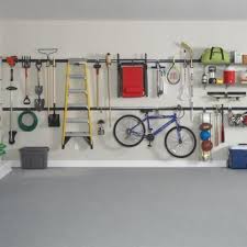 If you have a large garage, freestanding shelving units are perfect to set up against a wall. Robot Check Storage Kits Garage Organization Cheap Garage Storage Racks