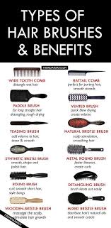 Types Of Hair Brushes How To Choose The Best Hair Brush Types Of Hair Brushes Best Hair Brush Natural Hair Styles