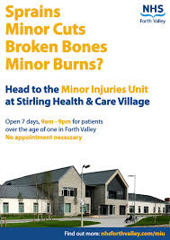 Remember the Minor Injuries Unit at...
